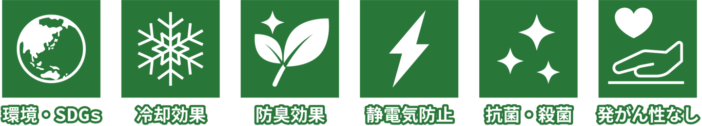 COOOL Turfの性能説明イラスト